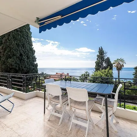 Bellochio - 2bdr With Sea View - Ac - Parking Menton