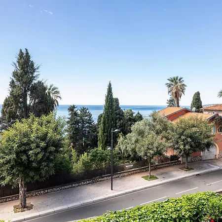 Bellochio - 2bdr With Sea View - Ac - Parking Apartment Menton