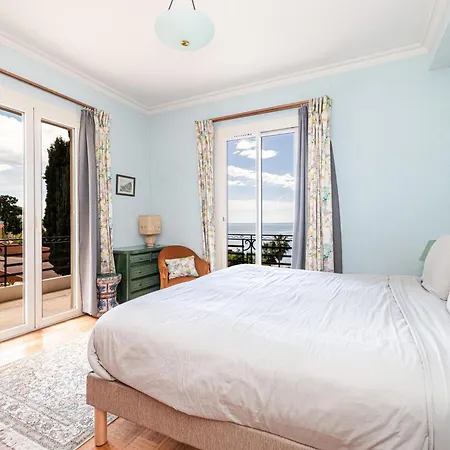 公寓 Bellochio - 2bdr With Sea View - Ac - Parking 芒通